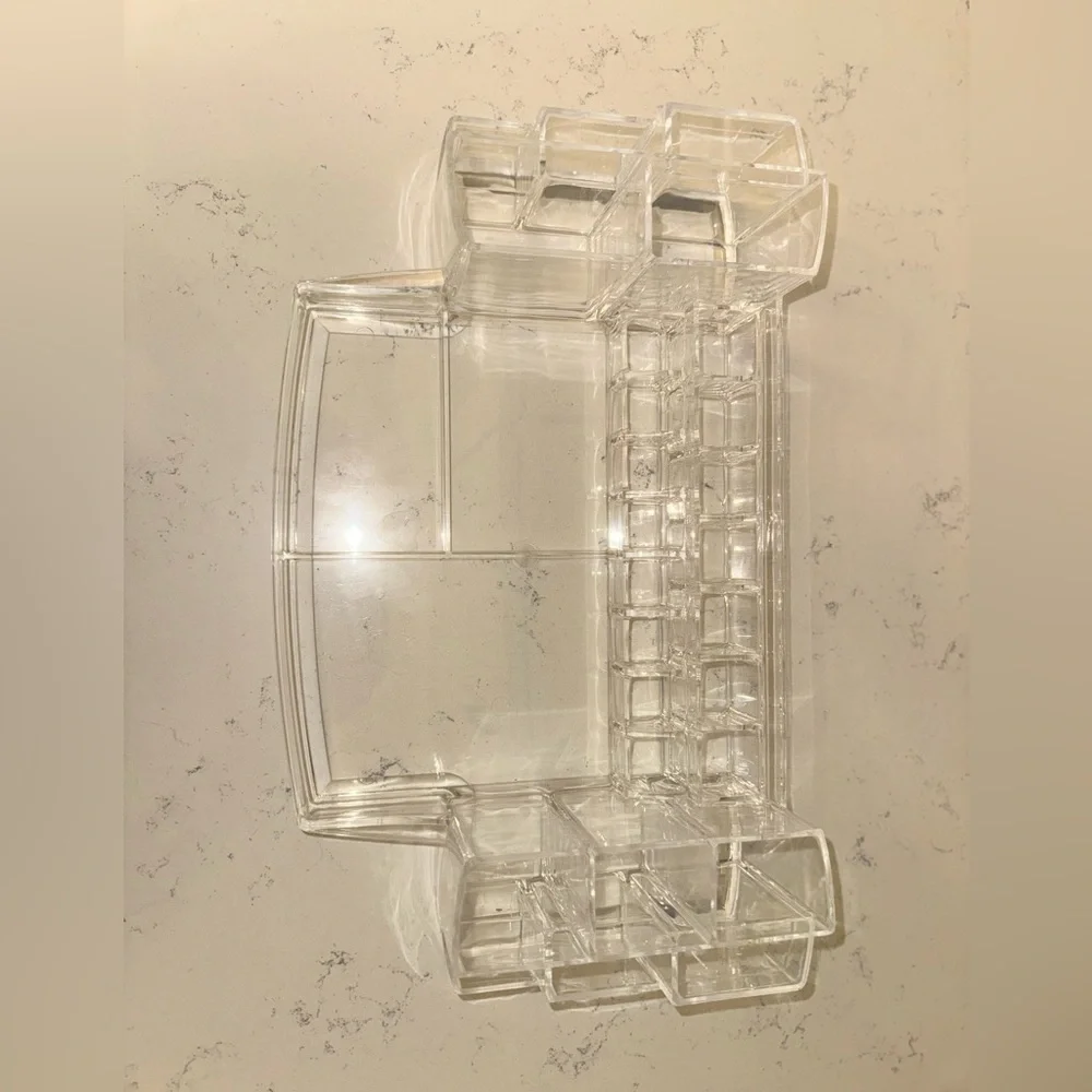 The Container Store Clear Makeup Organizer
